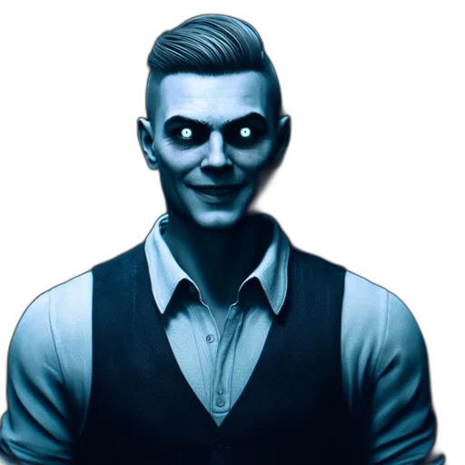 face, mask, creature, robot transparent PNG cut-out