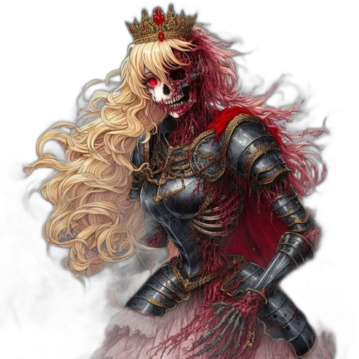 crown, sword, dragon, fantasy art transparent PNG cut-out