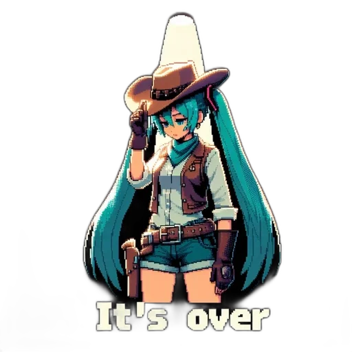 hat, jacket, robot, weapon transparent PNG cut-out