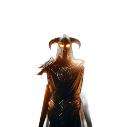 mask, staff, dress, robot transparent PNG cut-out