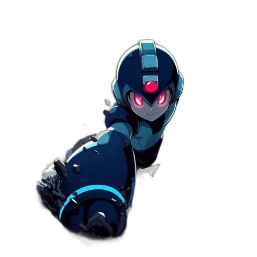 robot, creature, mask, weapon transparent PNG cut-out