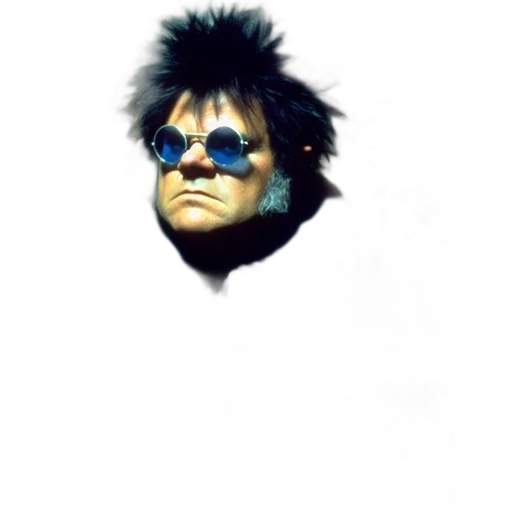 face, mask, hair, creature transparent PNG cut-out
