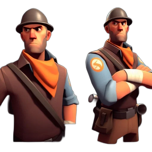 staff, weapon, hat, face transparent PNG cut-out