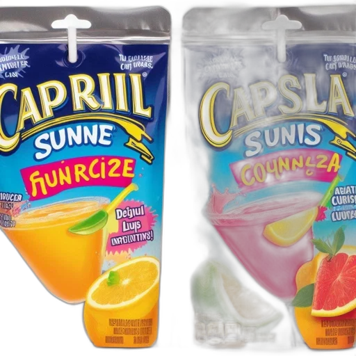 two, pouches, capri, sunrise transparent PNG cut-out