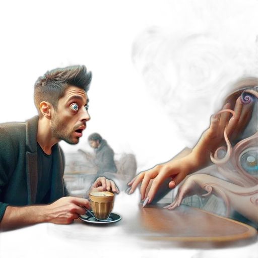food, creature, face, concept art transparent PNG cut-out