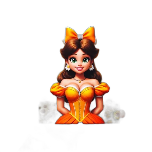 crown, dress, jewelry, staff transparent PNG cut-out