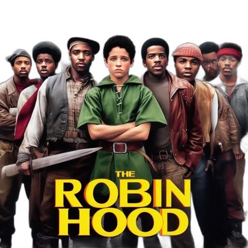 poster, robin, hood, featuring transparent PNG cut-out