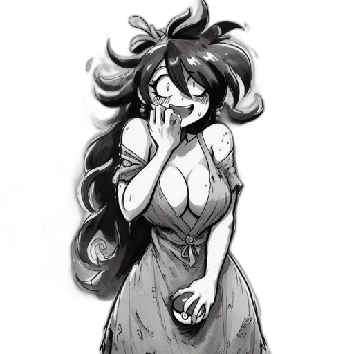 dress, mask, face, concept art transparent PNG cut-out