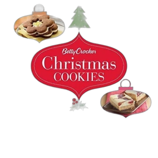 betty, crocker, christmas, cookies transparent PNG cut-out