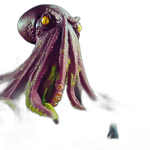 creature, animal, mask, staff transparent PNG cut-out