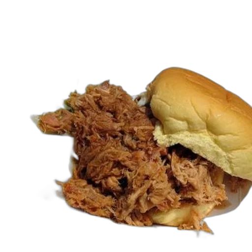 food, animal, pulled, pork transparent PNG cut-out