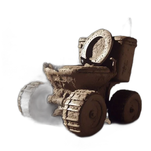 robot, car, weapon, furniture transparent PNG cut-out