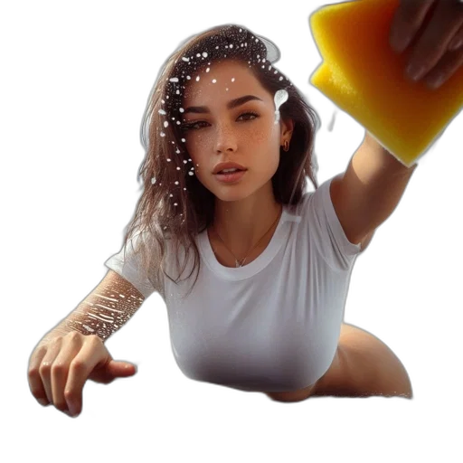 bottle, hair, food, jewelry transparent PNG cut-out