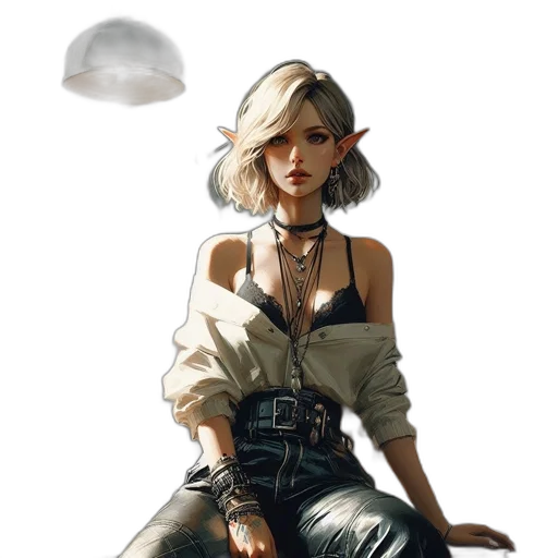 umbrella, jacket, hat, face transparent PNG cut-out