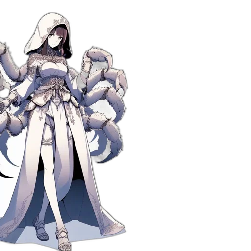 concept art, pixel art, fantasy art, anime transparent PNG cut-out