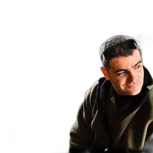 jacket, staff, face, man transparent PNG cut-out