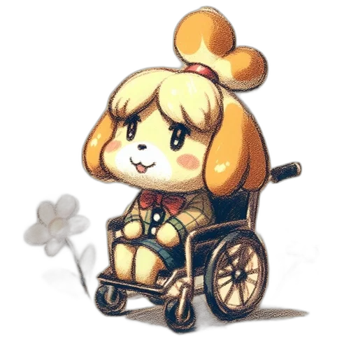 staff, flower, weapon, robot transparent PNG cut-out