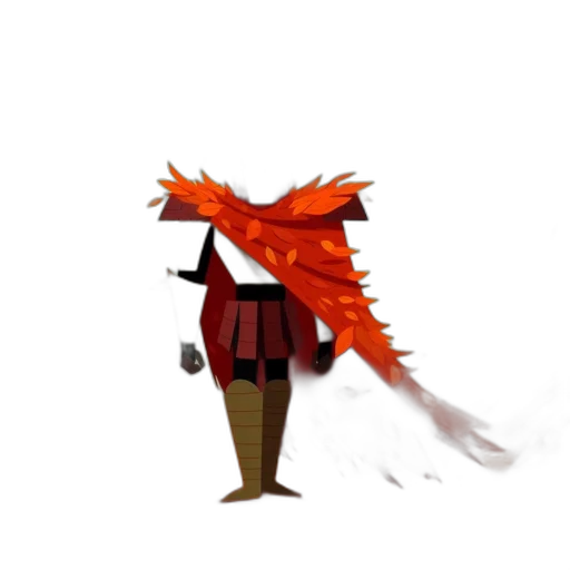 staff, dragon, mask, weapon transparent PNG cut-out