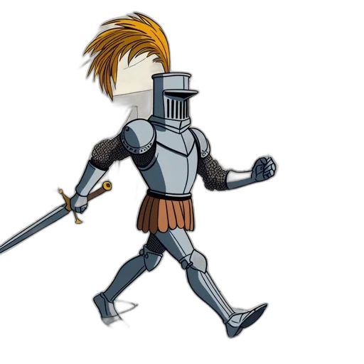 sword, staff, robot, weapon transparent PNG cut-out