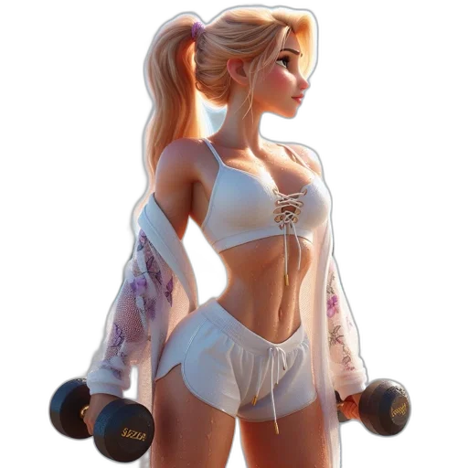 3d render, concept art, photorealistic, fantasy art transparent PNG cut-out