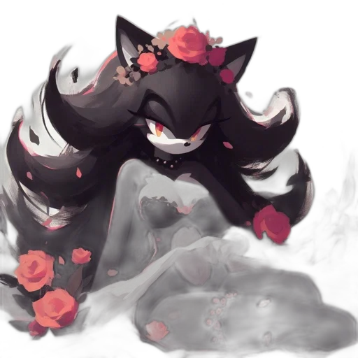 creature, mask, flower, crown transparent PNG cut-out