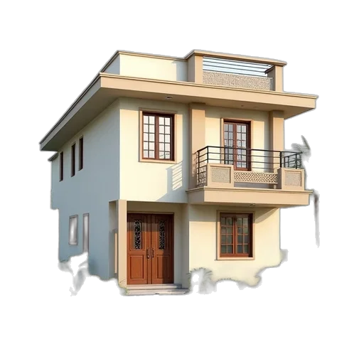 building, 3d render, photorealistic, concept art transparent PNG cut-out
