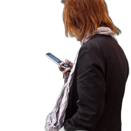staff, jacket, person, black transparent PNG cut-out