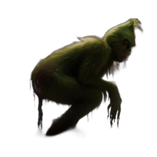 creature, animal, hair, staff transparent PNG cut-out