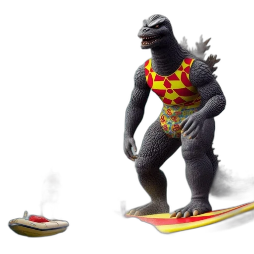 creature, concept art, 3d render, wave transparent PNG cut-out