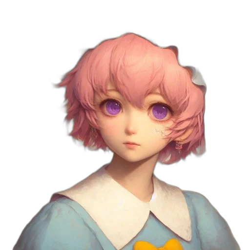 face, staff, creature, crown transparent PNG cut-out