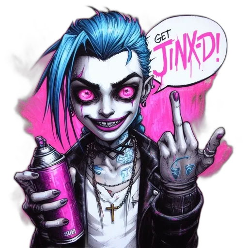 cyberpunk, comic book art, concept art, cartoon transparent PNG cut-out