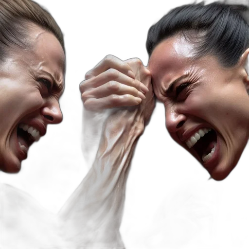 face, photorealistic, concept art, comic book art transparent PNG cut-out