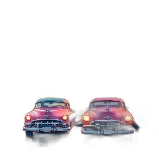 car, watercolor, concept art, photorealistic transparent PNG cut-out