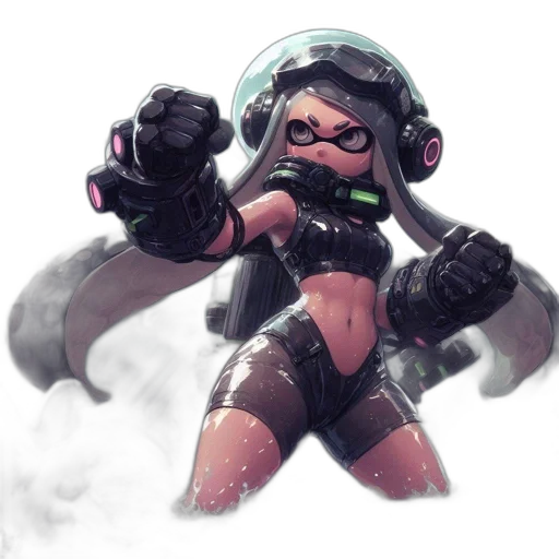 weapon, staff, robot, concept art transparent PNG cut-out