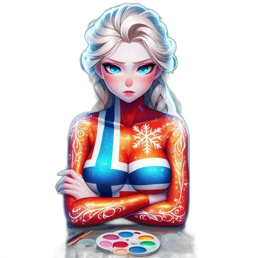 jewelry, dress, robot, face transparent PNG cut-out