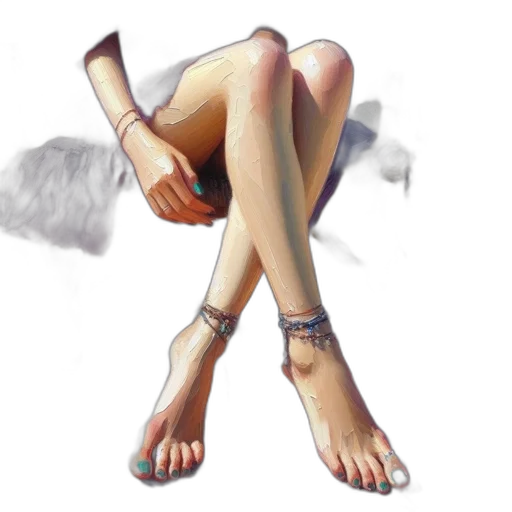 shoes, dress, jewelry, photorealistic transparent PNG cut-out