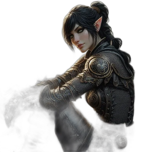 dragon, staff, sword, jewelry transparent PNG cut-out