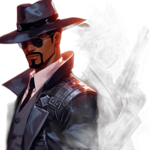 jacket, hat, concept art, comic book art transparent PNG cut-out