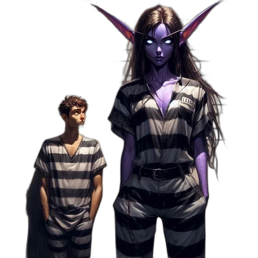 concept art, fantasy art, comic book art, pixel art transparent PNG cut-out