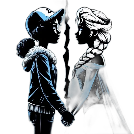 comic book art, concept art, pixel art, cartoon transparent PNG cut-out