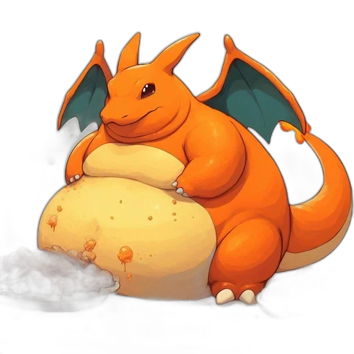 dragon, food, creature, animal transparent PNG cut-out