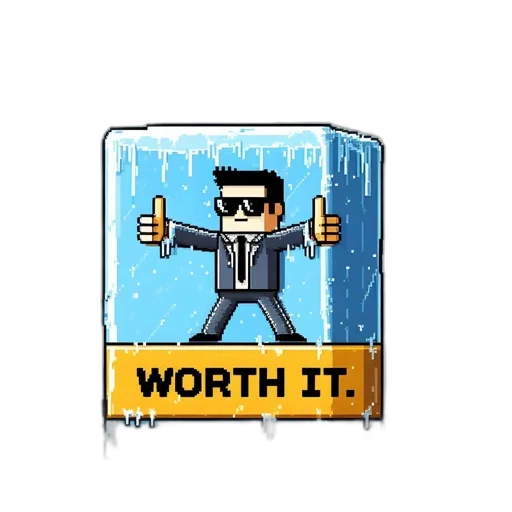 jacket, staff, pixel art, comic book art transparent PNG cut-out