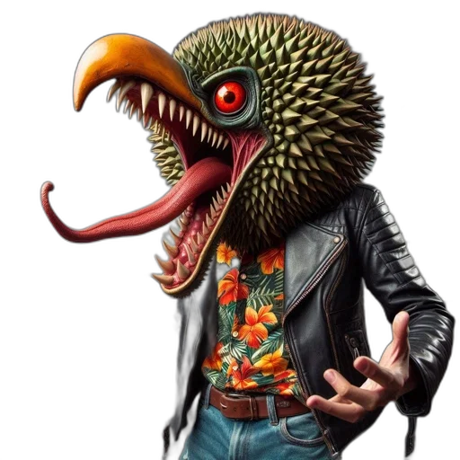 jacket, creature, animal, mask transparent PNG cut-out