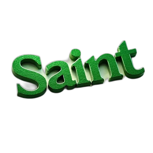 jacket, staff, 3d render, green transparent PNG cut-out