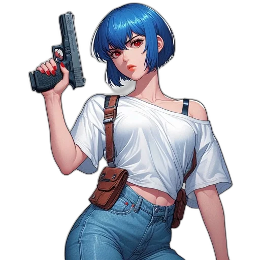 weapon, staff, robot, pixel art transparent PNG cut-out