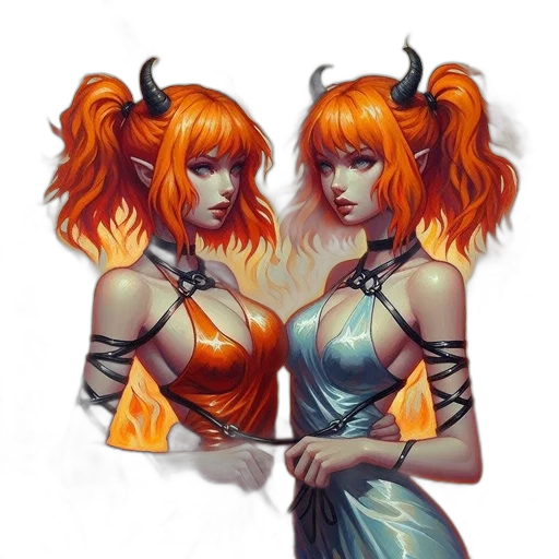 dress, fantasy art, concept art, comic book art transparent PNG cut-out