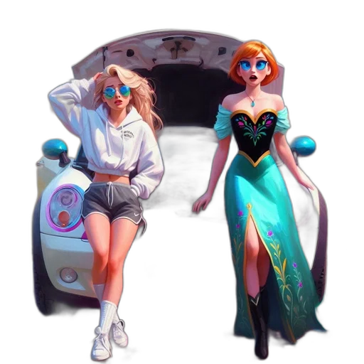 dress, concept art, 3d render, fantasy art transparent PNG cut-out