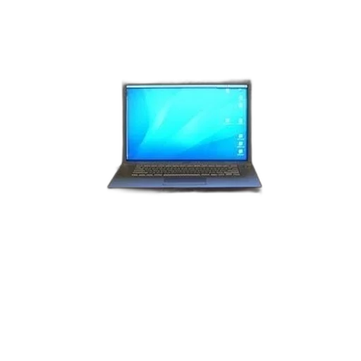 staff, 3d render, blue, laptop transparent PNG cut-out