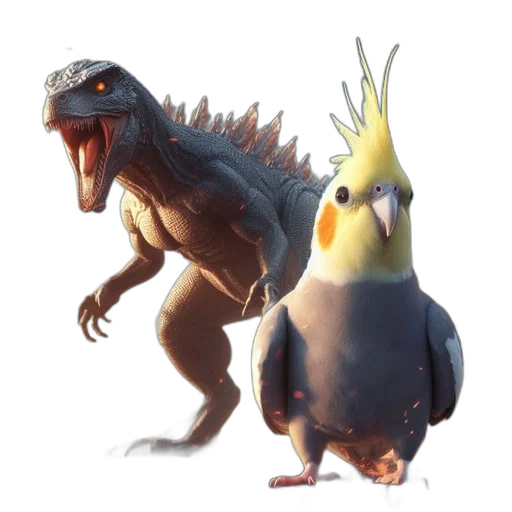 creature, animal, dragon, concept art transparent PNG cut-out