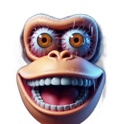 face, creature, animal, mask transparent PNG cut-out